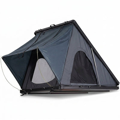 Rooftop Tent Built for Quick Setup Adventures, Hard Shell Design, 420D Oxford Fabric, 2-3 Person
