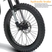 Electric Dirt Bike Built for Off-Road Adventure, 2000W Motor, Dual Batteries, Advanced Suspension