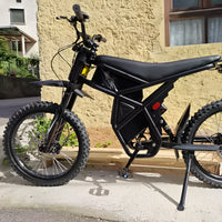 Electric Dirt Bike Built for Off-Road Adventure, 2000W Motor, Dual Batteries, Advanced Suspension